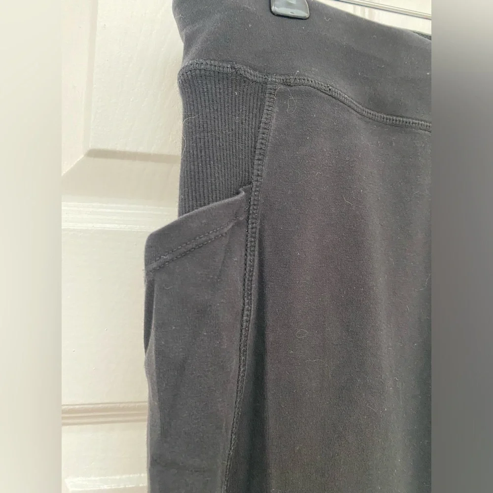 Calvin Klein Black Performance Stretch Joggers with Side Pockets - XL